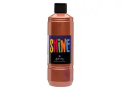 Shine akrylmaling metallic kobber 500 ml