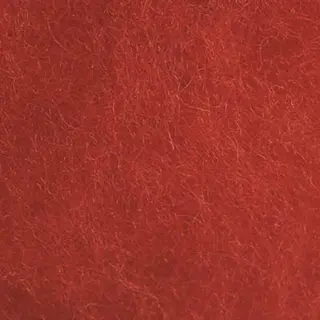 Kardet ull rød 1 kg