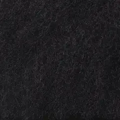 Kardet ull sort 1 kg