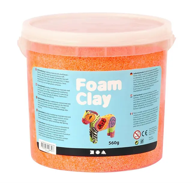 Foamleire oransje 560 g 