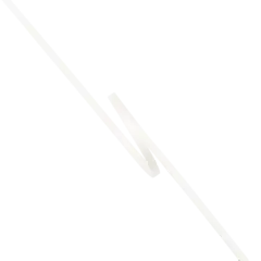 Satinb&#229;nd hvit B3 mm