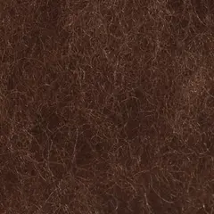 Kardet ull brun 1 kg
