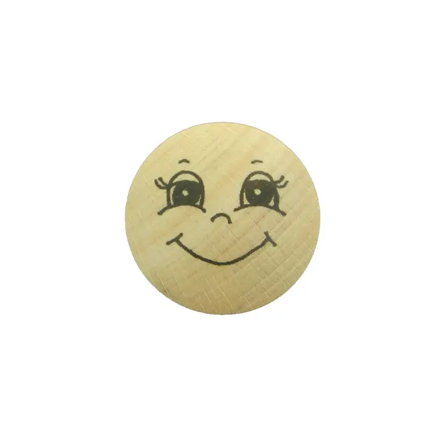 Knappeformer Jente 30 mm 5 stk 