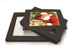 Passepartout A3 sort 30 stk