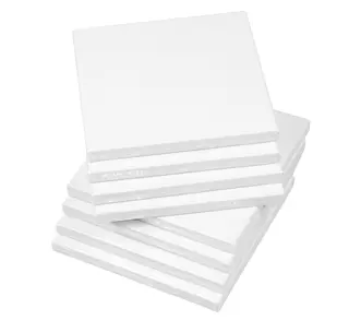 Lerret på ramme L15 x B15 cm, 10 stk
