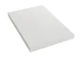 Buller akustikkplate 600 x 1200 x 100 mm, hvit, A-kant
