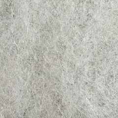 Kardet ull lys gr&#229; 1 kg