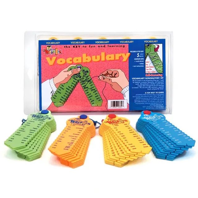 Wrap up engelske gloser 4 stk 