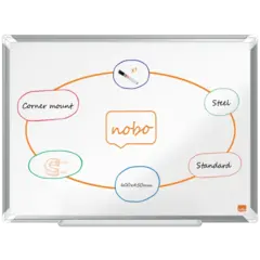 Whiteboardtavle Premium lakkert B60 x H45 cm