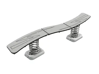 Balansebom på fjær L186 x B40 x H40 cm