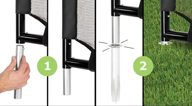 Exit Maestro fotballmål B180 x D60 cm x H120 cm 