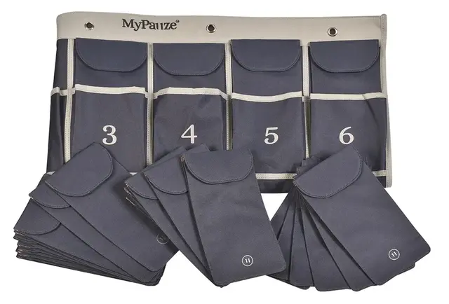 Mobilhotell med 30 mobiltrekk 