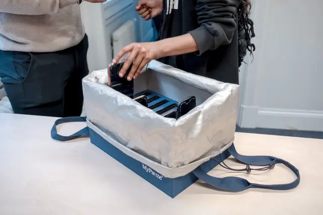 Signalblokkerende mobilveske 