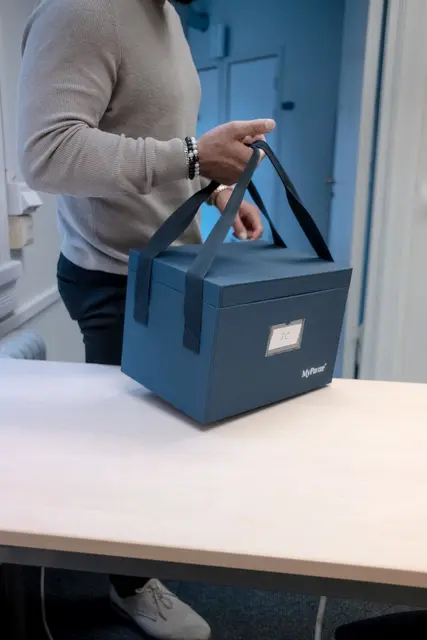 Signalblokkerende mobilveske 