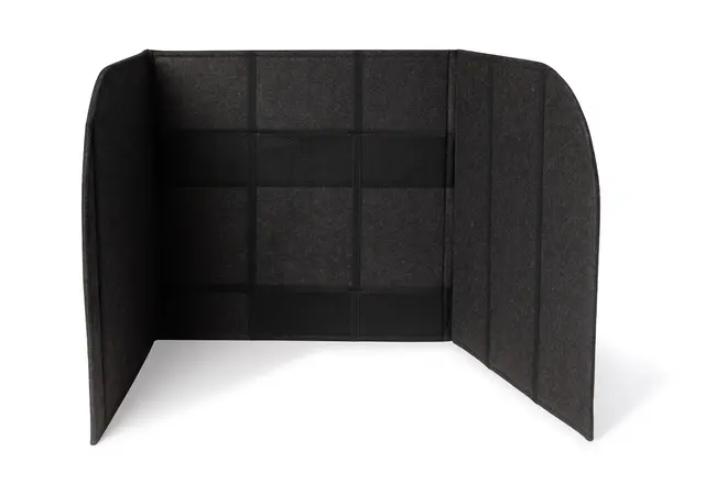 Lyddempende bordskjerm L50 x B50 x H50 cm 