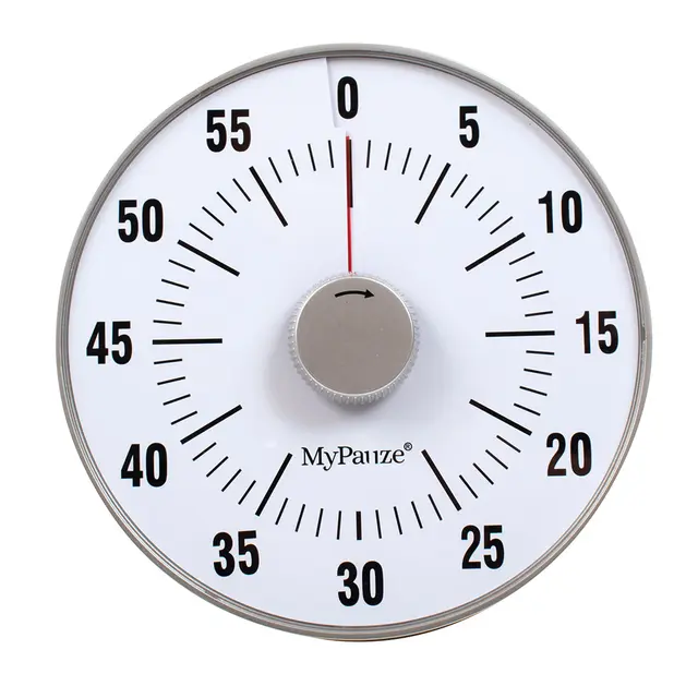 Konsentrasjonsklokke stor L19 x B19 cm 