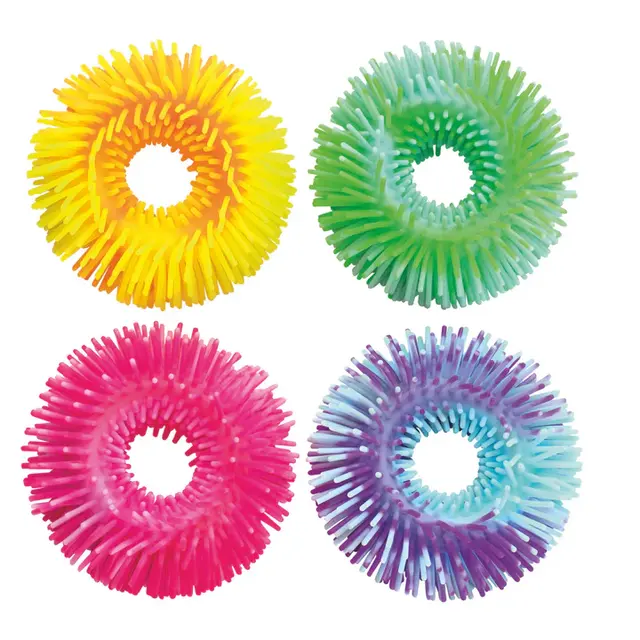 Sensoriske fidget-armbånd 4 stk 