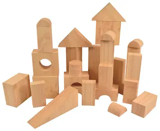 Woody myke byggeklosser 56 stk