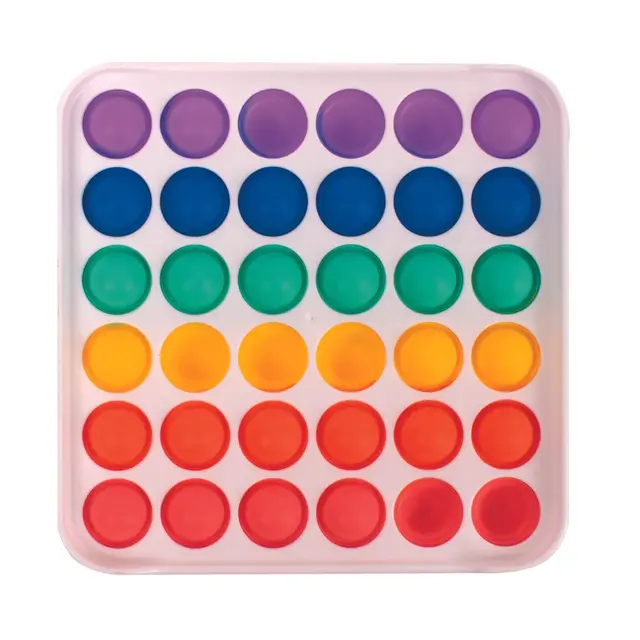 Sensorisk Popit firkantet L13 cm x B13 cm 