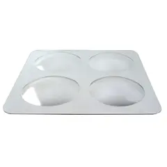 Speil 4 konvekse kupler L50 x B50 cm