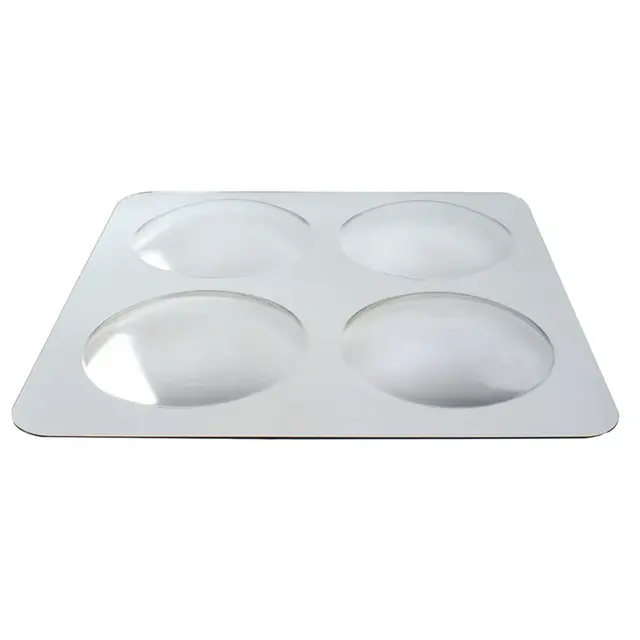 Speil 4 konvekse kupler L50 x B50 cm 