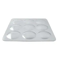 Speil 9 konvekse kupler L50 x B50 cm