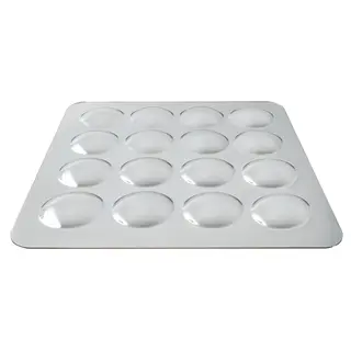 Speil 16 konvekse kupler L50 x B50 cm