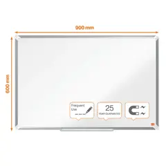 Whiteboardtavle Premium emaljert B90 x H60 cm