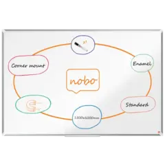 Whiteboardtavle Premium emaljert B150 x H100 cm