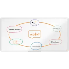 Whiteboardtavle Premium emaljert B180 x H90 cm