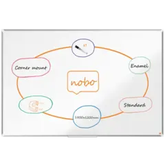 Whiteboardtavle Premium emaljert B180 x H120 cm