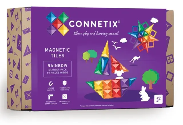 Connetix kreativt sett 60 deler 