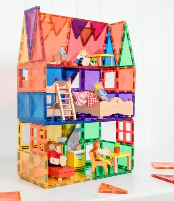 Connetix kreativt sett 60 deler 