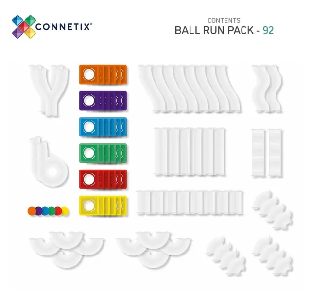 Connetix ballbane 92 deler 