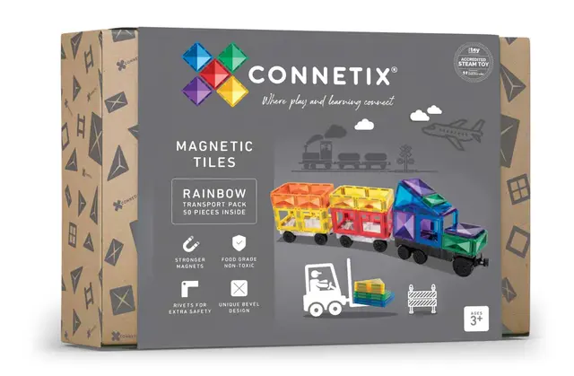 Connetix transport sett 50 deler 
