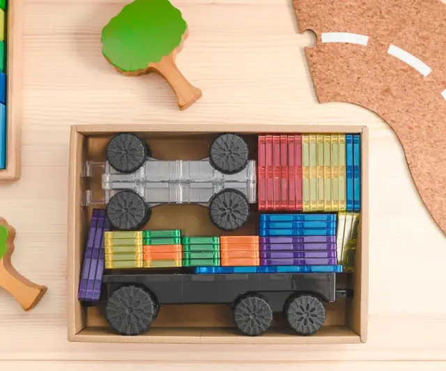 Connetix transport sett 50 deler 