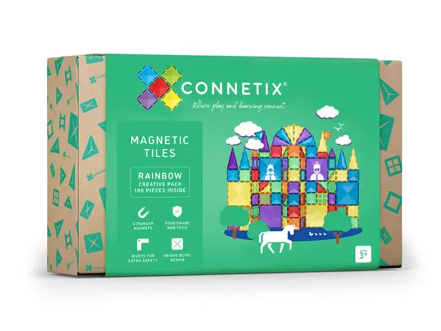 Connetix kreativt sett 102 deler 
