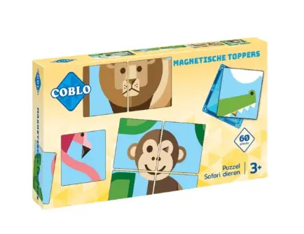 Bildekort dyr 60 deler 