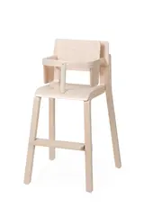 Maia stol høy med bøyle natur B44 x D49 x H74 cm