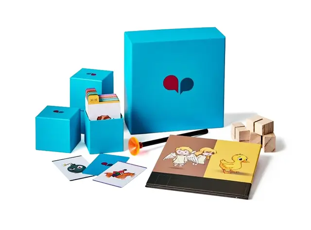 Minimale par Språkkasse 2x130 bildekort 