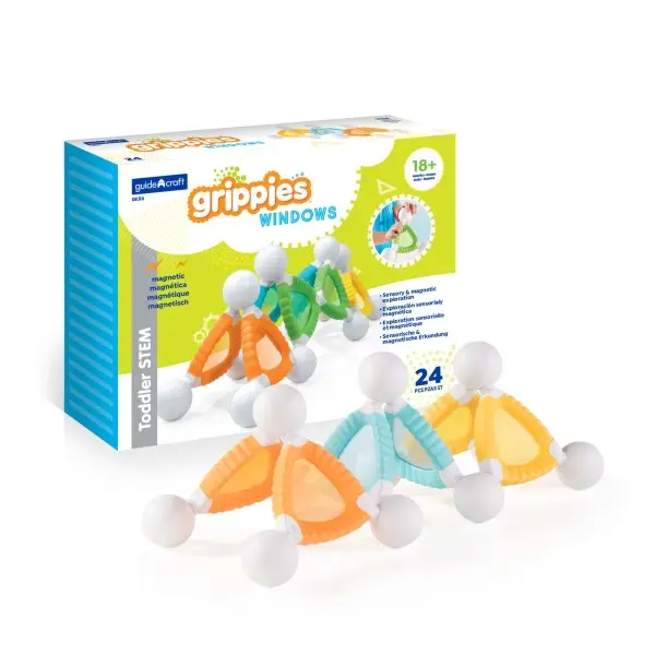 Grippies magnetsett vindu 24 deler 