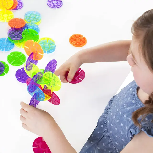 Interlox byggesett 96 deler 