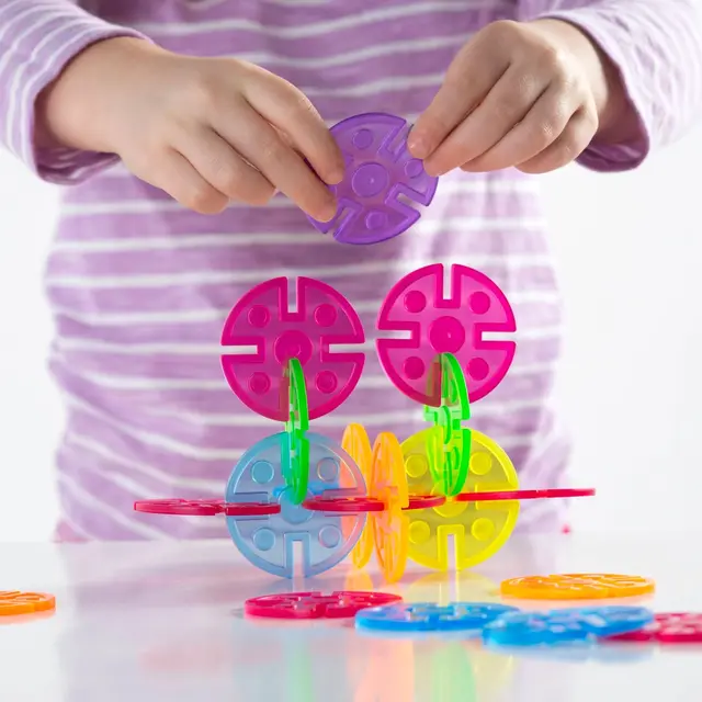 Interlox byggesett 96 deler 