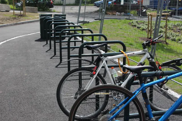 Sykkelstativ A-stativ for nedstøping B80 x H100 cm 