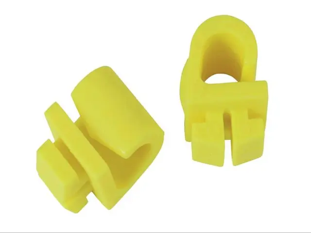 Nettkrok i nylon gul 20 stk 