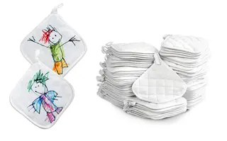 Grytelapper L20 x B20 cm, 4 stk