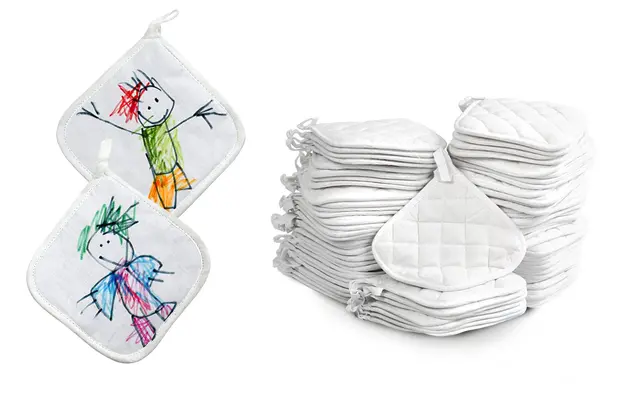 Grytelapper L20 x B20 cm, 4 stk 