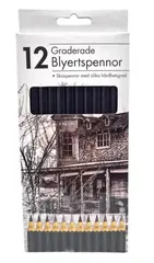 Graderende Blyanter 12 pk