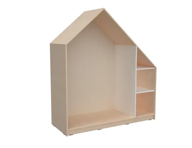 Quadro lesehus lys brun B155 x D60 x H186 cm 