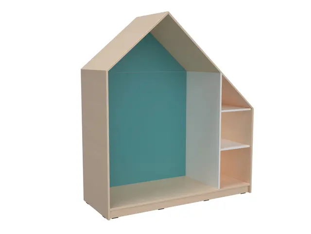 Quadro lesehus azurgrønn B155 x D60 x H186 cm 